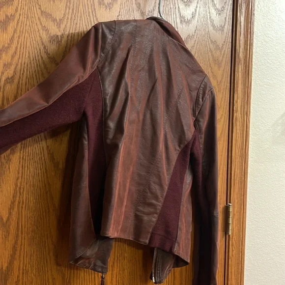 Free People leather jacket - Picture 2 of 2